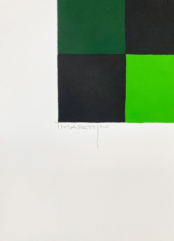 Geometric Composition 16-6 – Paintings & Drawings, Paper (photo 4 of 6)