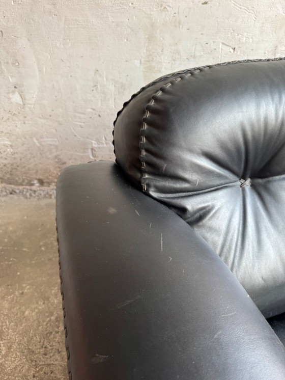 Image 1 of De Sede DS-101 Sedia da salotto in pelle nera