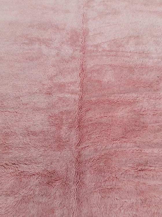 Image 1 of Handgemaakt vloerkleed van pure wol, 2/3 meter