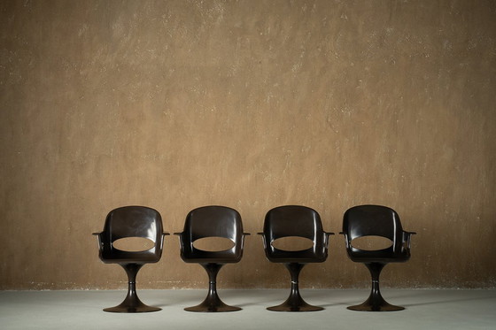 Image 1 of Ensemble de salle à manger de l'ère spatiale par Kurz , Allemagne 1970's