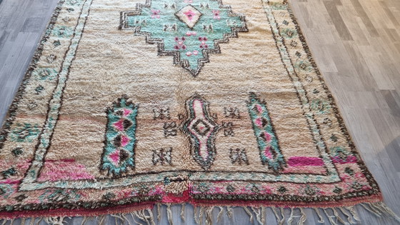 Image 1 of Marokkaans Vintage Tapijt Van Echt Wol 160X260 Cm