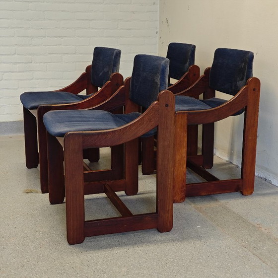 Image 1 of Sedie da pranzo italiane d'epoca