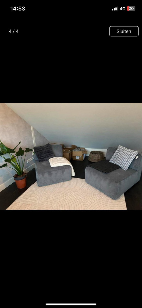 Image 1 of Montel Bruno 1-Sitzer-Sitzgruppe (zwei Stück)