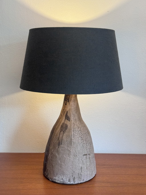 Vintage Brutalist Ceramic Table Lamp – tafellampen