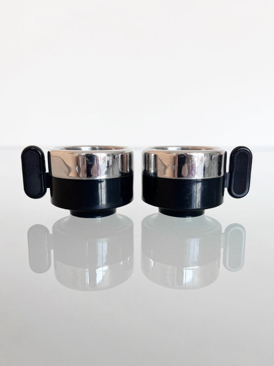 Image 1 of Set da caffè espresso vintage italiano nero Star Trek Morinox
