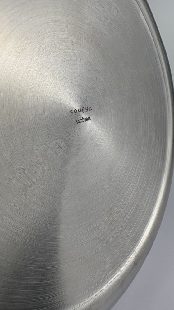 Image 1 of Sphera Sambonet bol / plateau design en acier inoxydable chromé