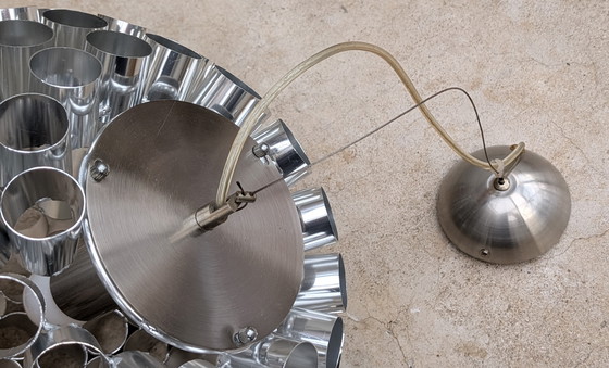 Image 1 of Lampe suspendue Canwell style spatial années 70