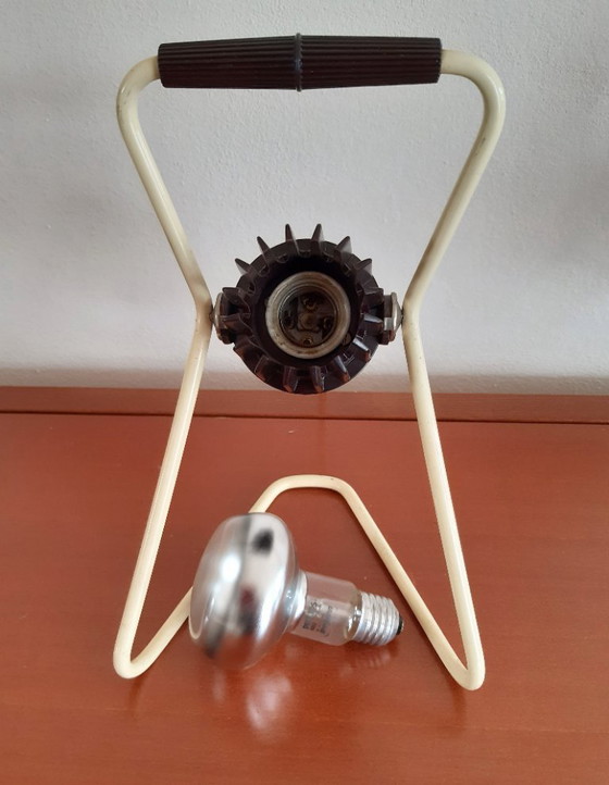 Image 1 of Lampada Philips infraphil (design olandese) lampada vintage, modificata!