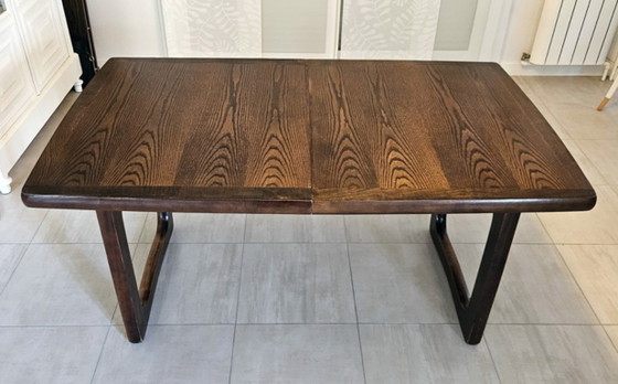 Image 1 of Large extendable vintage dining table 155–235 cm – 1970s design