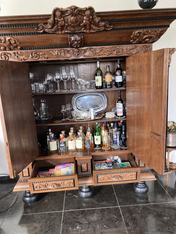 Image 1 of Mueble columna imitación roble