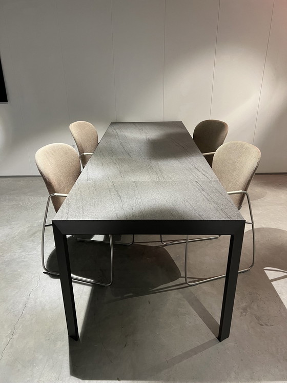 Image 1 of Table de salle à manger Bontempi Lava - 162 x 90 cm extensible