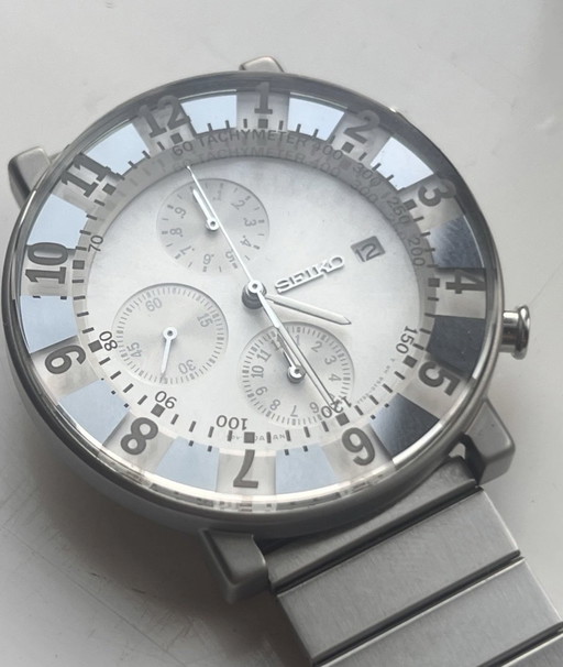 Armbanduhr unisex SEIKO by ETTORE SOTTSASS Neuzustand mit Box