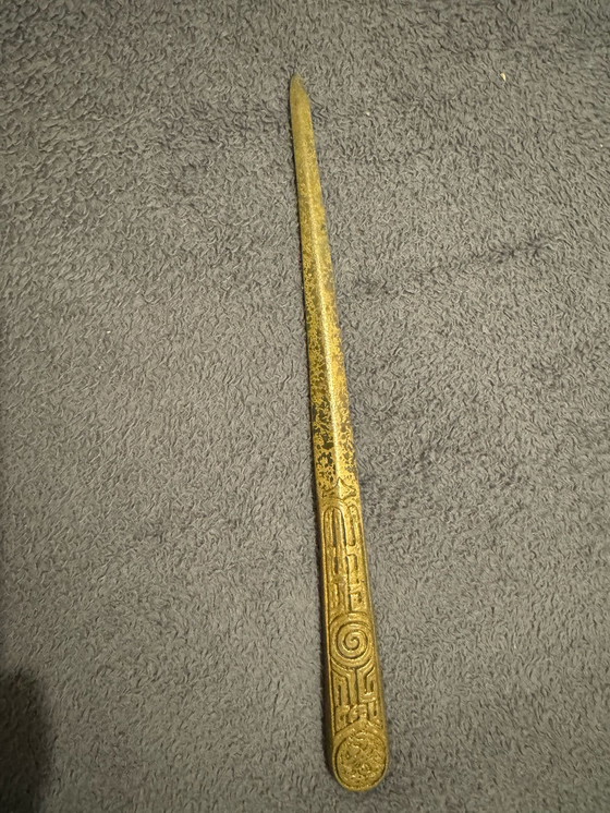 Image 1 of Opbergdoos en briefopener van Tiffany Studios