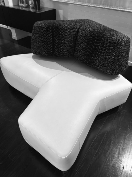 EXCEPTIONAL 4-piece LEOLUX Archipel complete Seating area in excellent condition – Leather, Textile (photo 3 of 5)