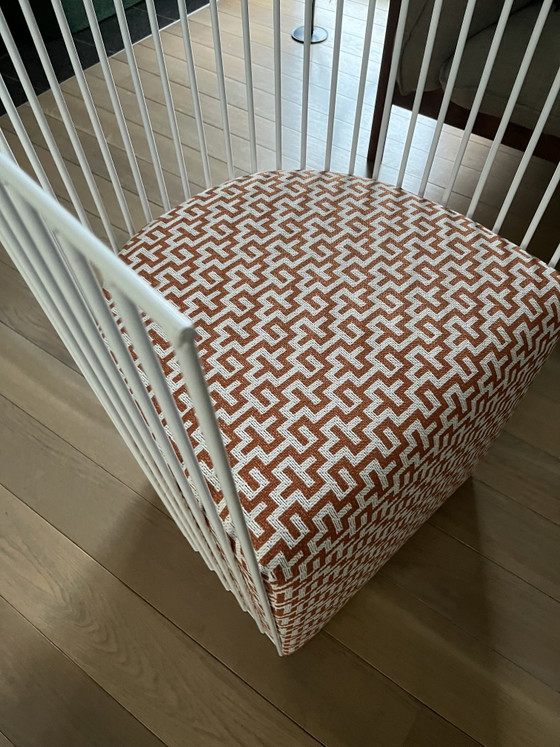 1-Seater in Dedar Fabric – Side chairs, Textile, Metal (photo 4 of 10)