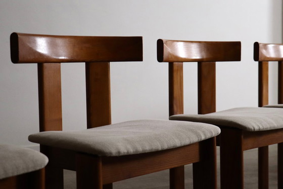 Image 1 of Set of 6 Dining Chairs by Luigi Vaghi for Former, Italy 1960s