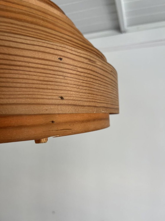 Pine Hanging Lamp, Hans-Agne Jakobssen – Pendant lamps, Wood (photo 13 of 13)