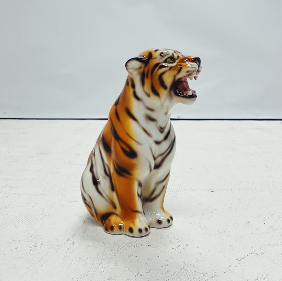 Tijger Beeld Keramiek – Ceramiche Boxer, Decoratieve objecten (photo 3 of 6)