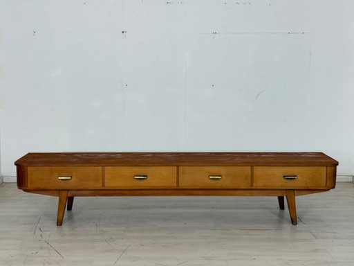 Années 60 lowboard sideboard armoire de salon commode vintage