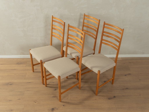 4 Esszimmerstühle aus den 1960er Jahren