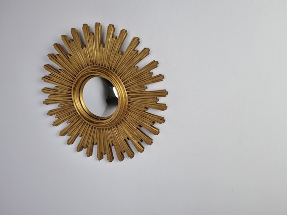Image 1 of Miroir vintage en résine, 1960s