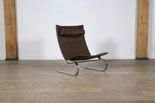 Chaise Pk20 par Poul Kjaerholm pour E. Kold Christensen, Danemark 1970S