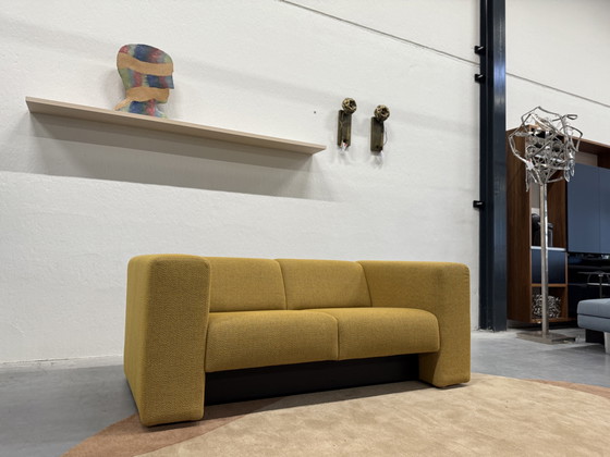 Image 1 of Gelderland 430 Cube Sofa Honey Yellow Design Sofa