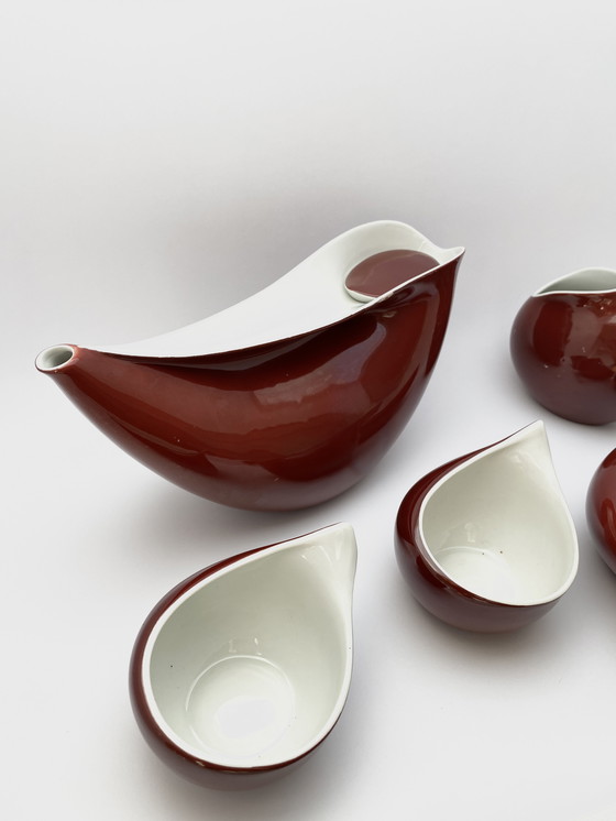 Image 1 of Lubomir Tomaszewski Modernist Ceramic Coffee Serving Set, 1962