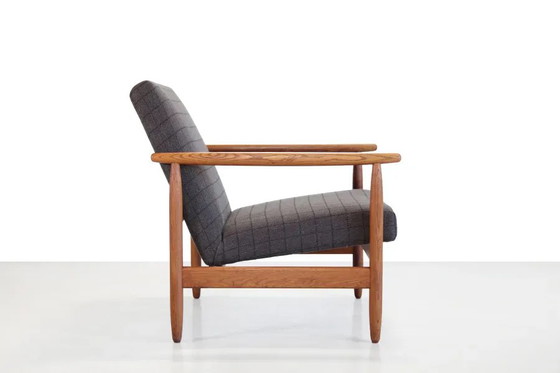 Eichenholzsessel von Ejvind Johansson für FDB Møbler, Modell J65 – Mobler, Mid Century Modern (photo 4 of 8)