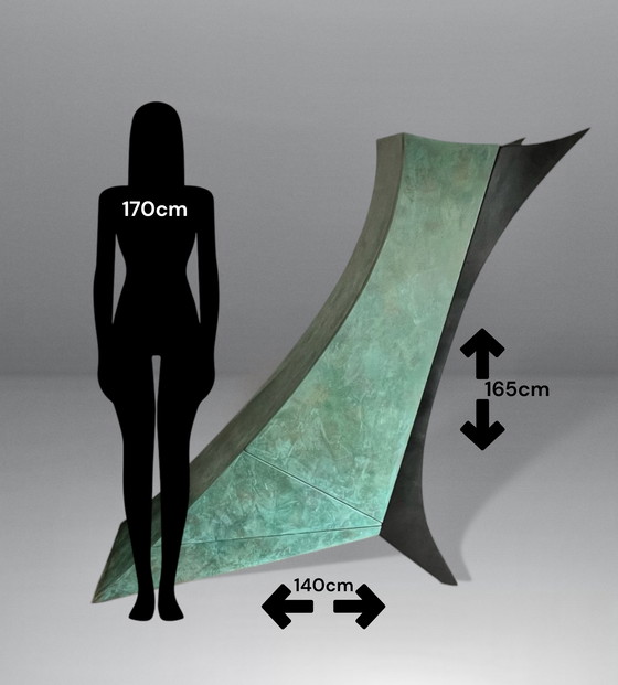 Image 1 of Armadio postmoderno, artista di Memphis degli anni '80