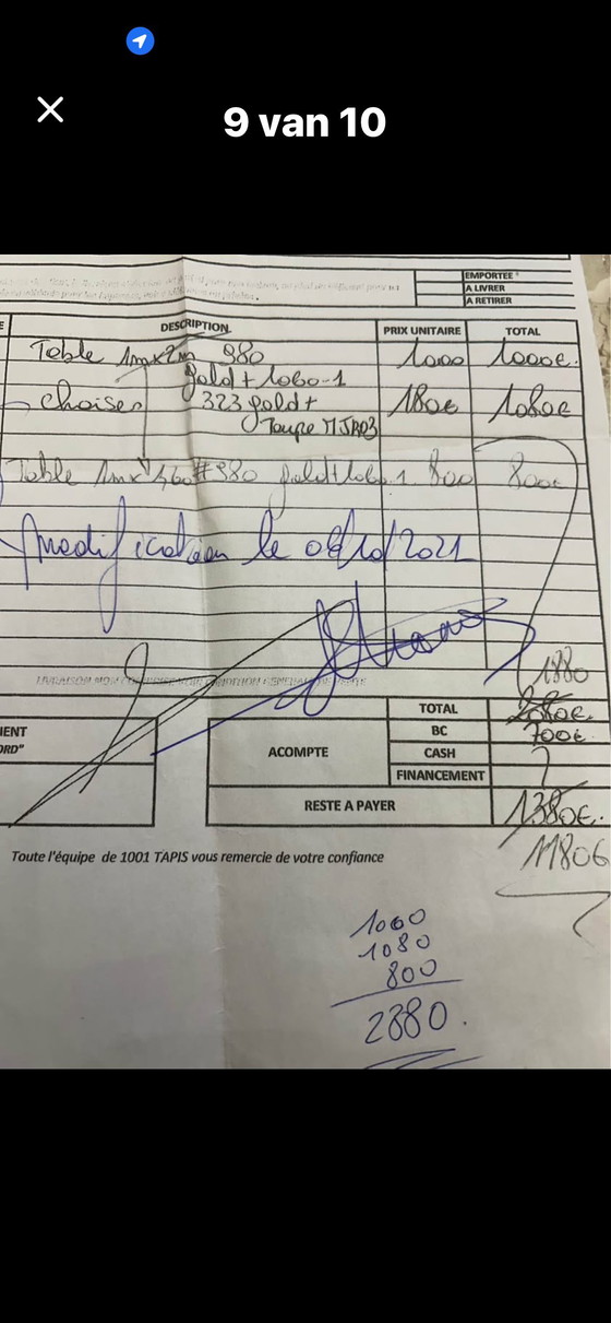 Image 1 of Neuer Esstisch + 6 neue Stühle