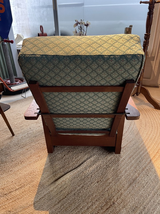 Image 1 of Amsterdamse fauteuil Recilining Easy chair Artdeco vintage 
