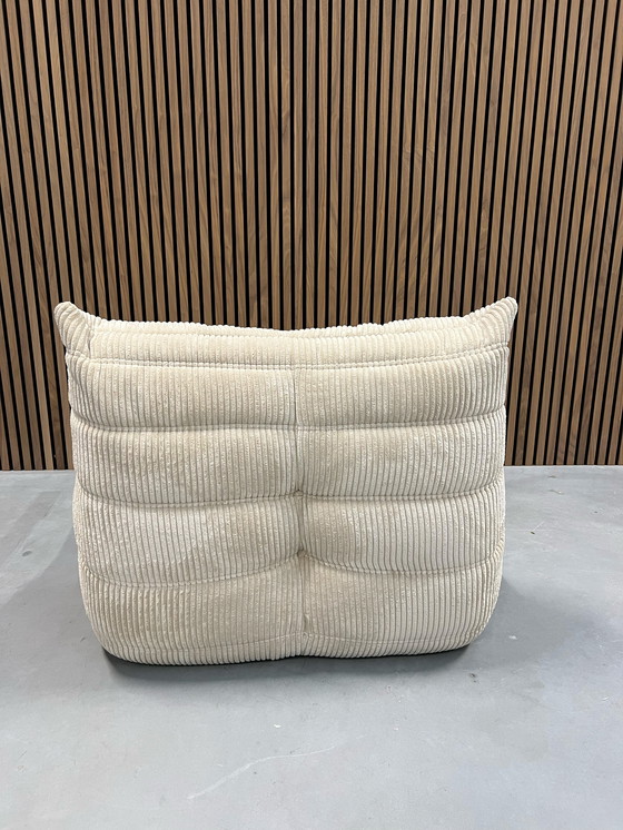 Image 1 of Ligne Roset Togo Curduroy/Ribstof Beige