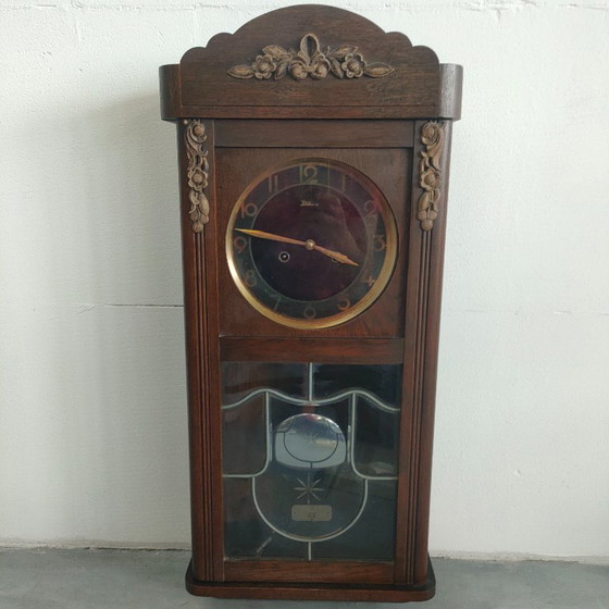 Image 1 of Junghans Pendulum/Wall Clock Vintage/Antique