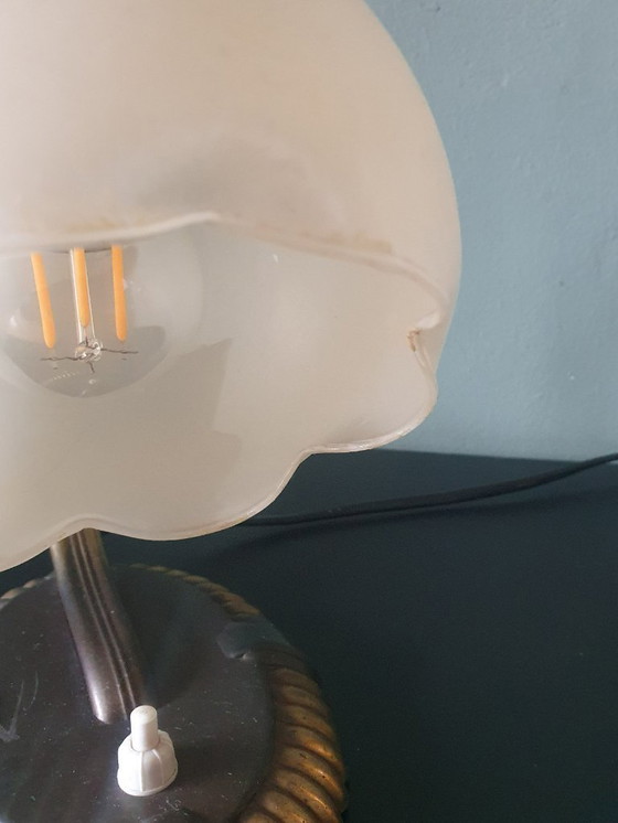 Image 1 of Art Deco table lamp - boudoir table lamp