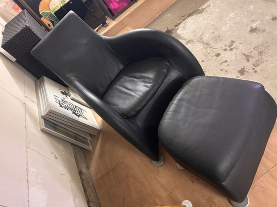 Montis Loge Gerard Van Der Berg – Fauteuils, Leather, Metal (photo 3 of 5)
