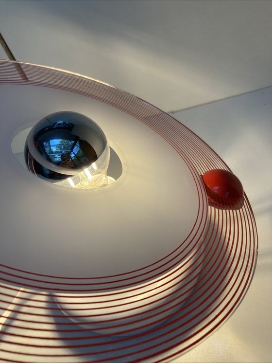 Image 1 of Lampada da tavolo "Disco", design italiano vintage anni '80