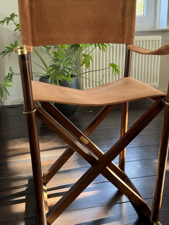 3x Mogens Koch MK. 16 Folding Chair – Wood, Brass (photo 2 of 6)