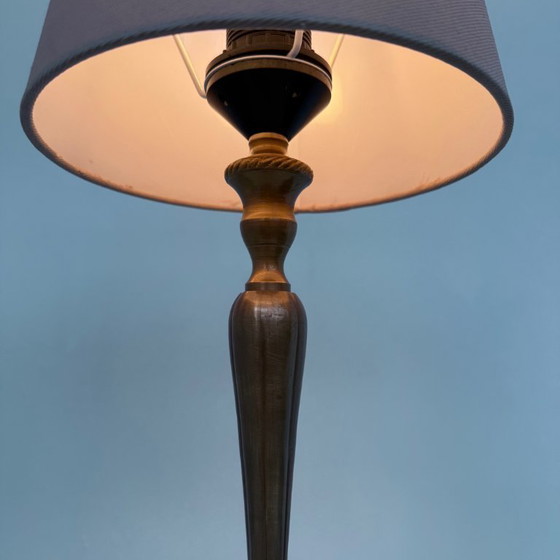 Image 1 of Tafellamp/schemerlamp jaren 70/80.