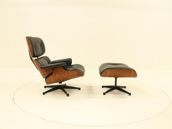 Image 1 of Eames Lounge Chair & Ottoman XL version by Charles & Ray Eames