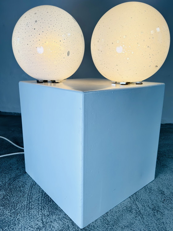 Image 1 of TAFELLAMP VAN ALFREDO BARBINI VOOR VETRERIA ALFREDO BARBINI, ITALIË, 1970