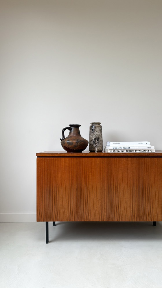 Image 1 of Vintage wooden Musterring cabinet / hinged chest