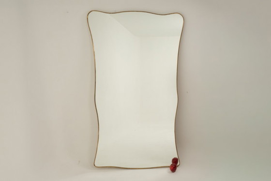 Image 1 of Ein Paar Spiegel im Stil von Gio Ponti. Werk aus den 80er Jahren.