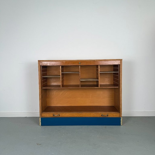 Roller shutter cabinet in Mid - Century design, 1960s