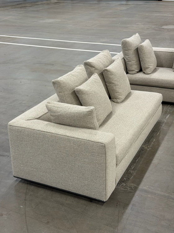 Image 1 of Sofá esquinero Minotti Powell | Beige