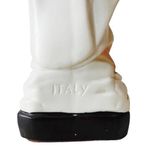 Image 1 of Vintage plastic statue of Our Lady of Lourdes