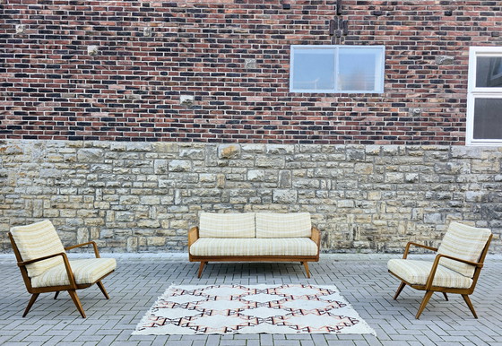 Image 1 of Knoll Antimott Daybed Sofa Easychair Set Zitgroep Mud Century Vintage jaren 60 70