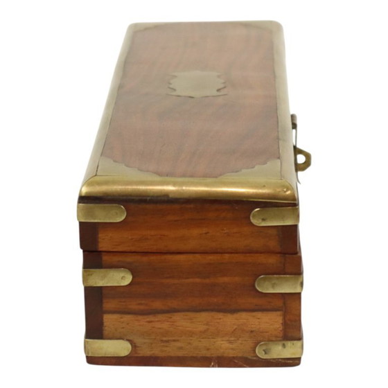 Image 1 of Old Hardwood Pen Box