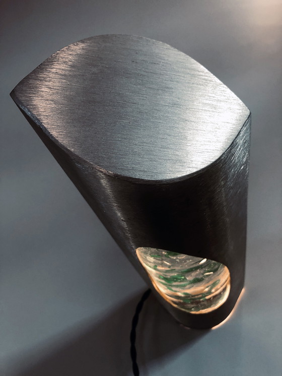 Image 1 of Lampe à Paillettes Vintage - Glitter Lamp - Space Age - 1970