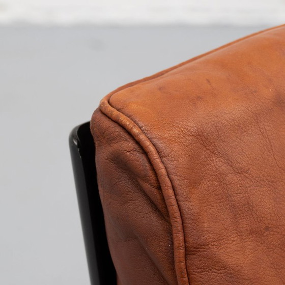Dieter Rams Vitsoe Tweezitsbank 70's – 2 zitsbanken, Plastic, Leather (photo 7 of 11)